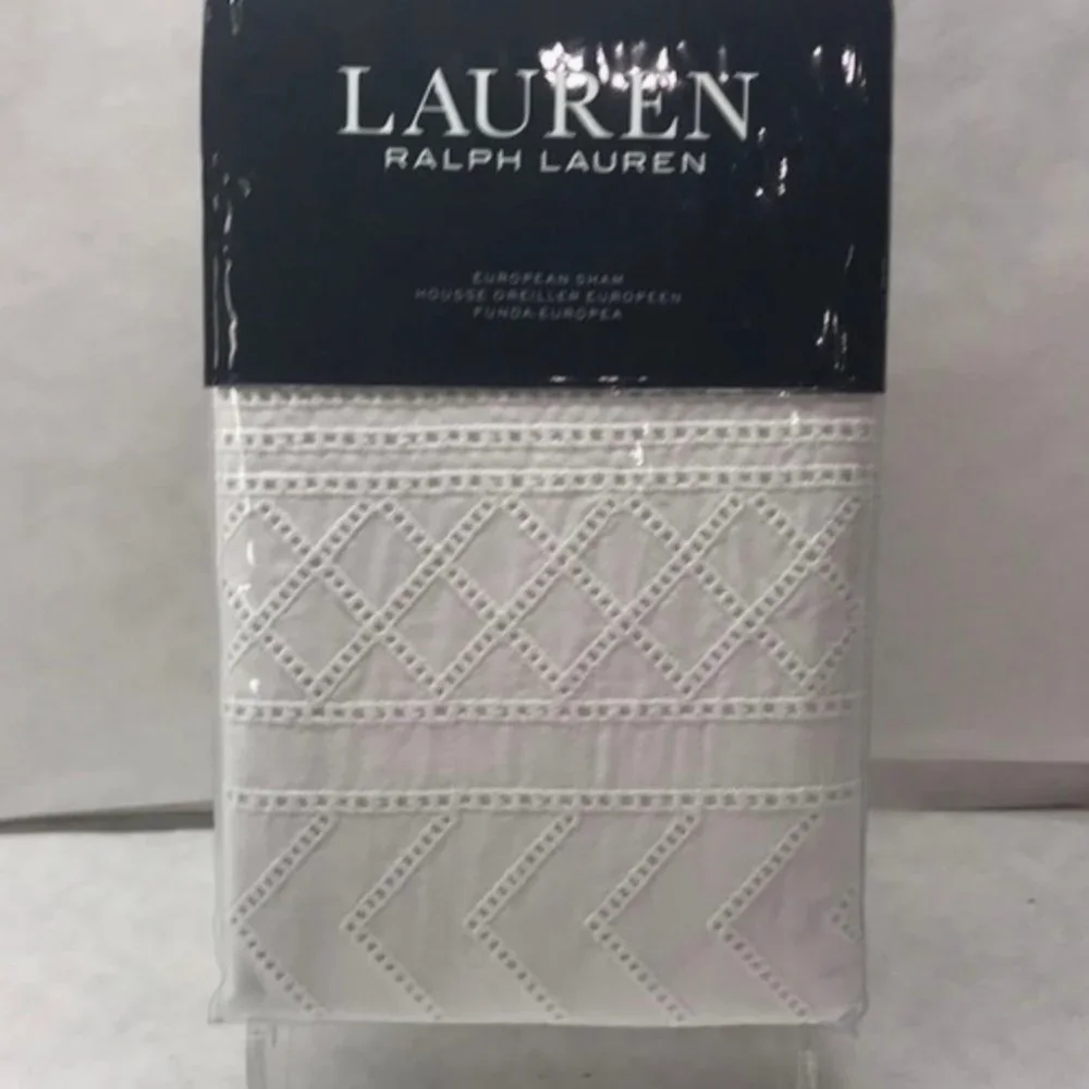 Lauren Ralph Lauren Willa King Duvet Set + 3 Willa Embroidered Euro Shams